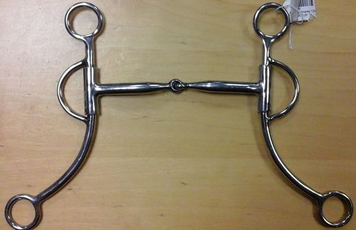 Gebiss Snaffle with Shanks 13,5cm
