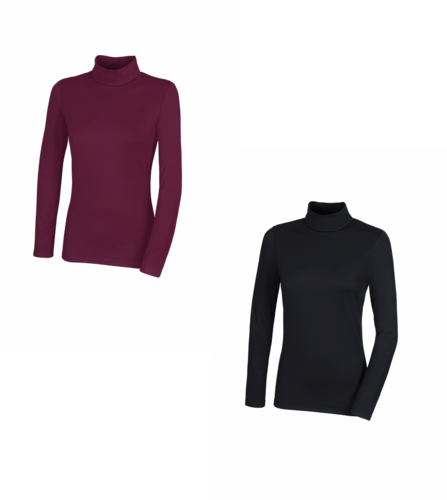 Rollneck (Abby) Pikeur Athleisure Herbst/Winter 2023 mulberry black 34 36 38 40 42